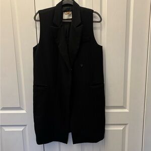 OAK + FORT Black Vest